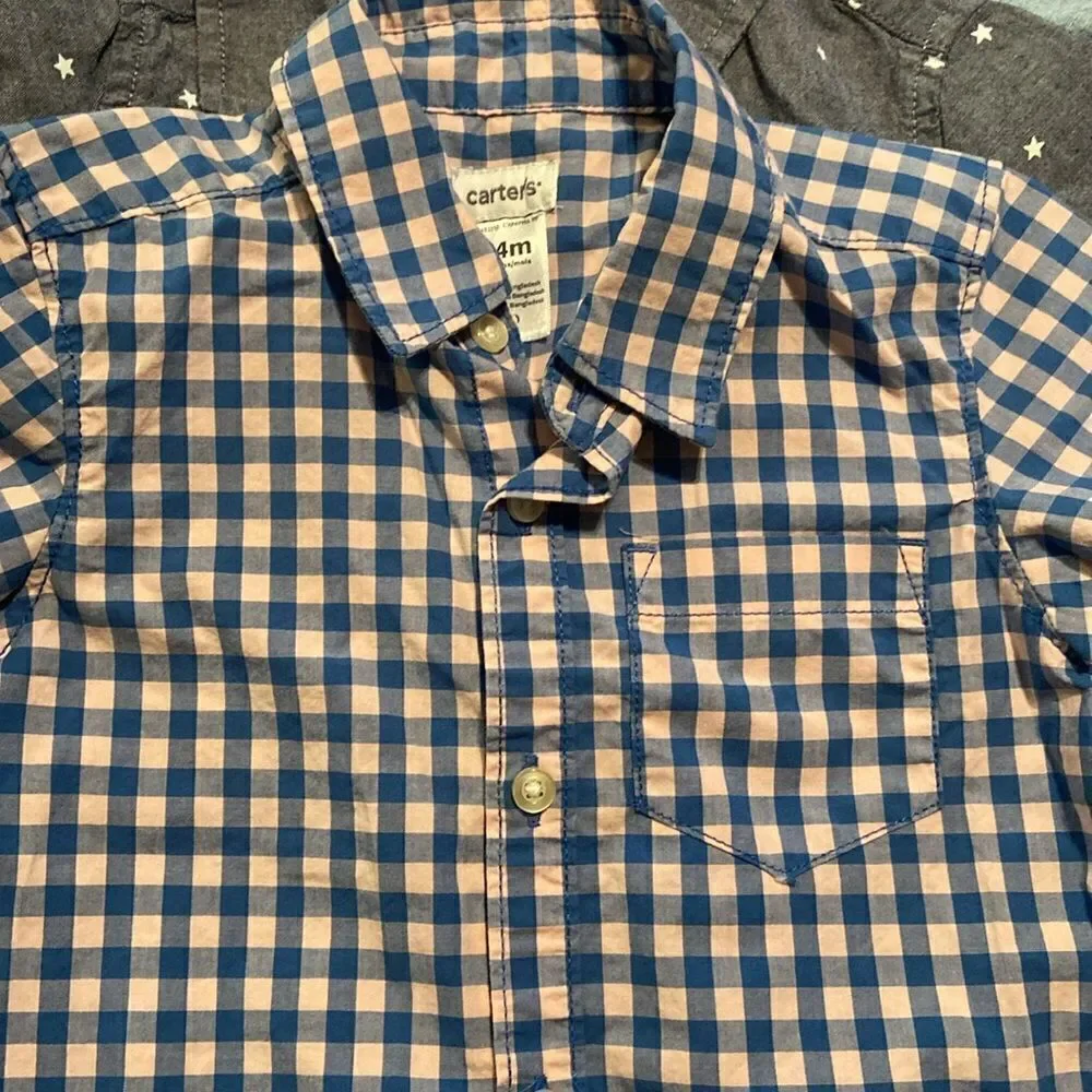 Boys lot of 2T Button Down Shirts Crewcuts, Carter, Gap & Cat & Jack